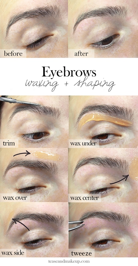 eyebrow-makeup-tutorial-without-plucking-03_13 Wenkbrauw make-up tutorial zonder plukken