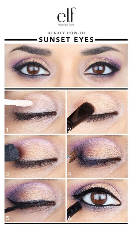 eyes-lips-face-makeup-tutorial-27_4 Ogen lippen gezicht make-up tutorial