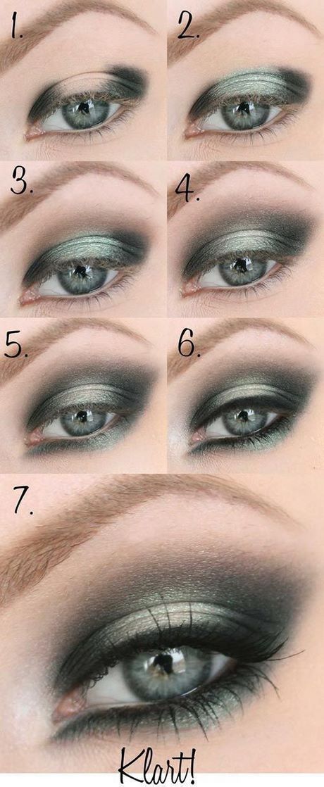 eyeshadow-makeup-tutorial-for-green-eyes-33_19 Oogschaduw make - up tutorial voor groene ogen
