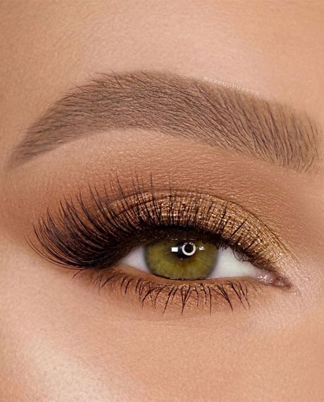 Glam make-up tutorial voor bruine ogen