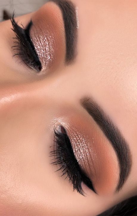 glam-makeup-tutorial-for-brown-eyes-73_10 Glam make-up tutorial voor bruine ogen
