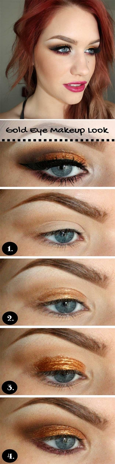 glam-makeup-tutorial-for-brown-eyes-73_11 Glam make-up tutorial voor bruine ogen