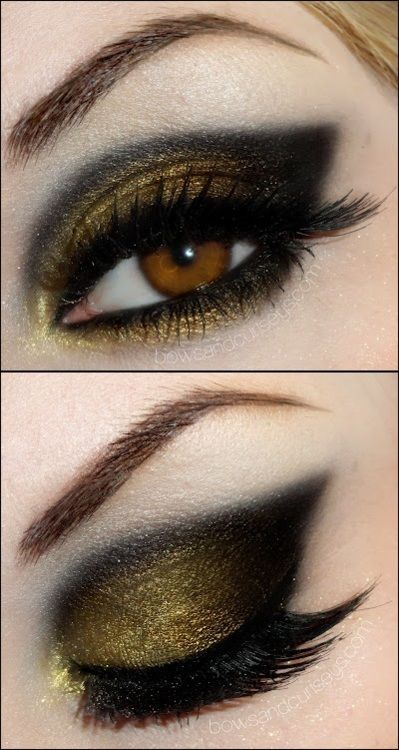 golden-eyes-makeup-tutorial-15_9 Gouden ogen make-up tutorial