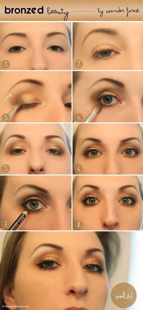 golden-tan-makeup-tutorial-97_15 Gouden tan make-up tutorial