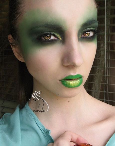 green-fairy-makeup-tutorial-21_6 Green fairy make-up tutorial
