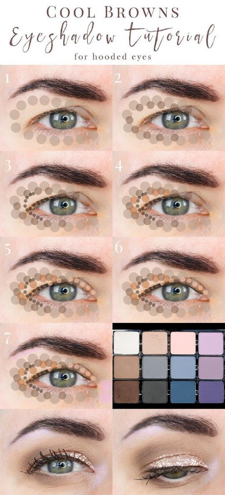 hooded-eye-makeup-tutorial-for-beginners-07_4 Capuchon oog make - up tutorial voor beginners