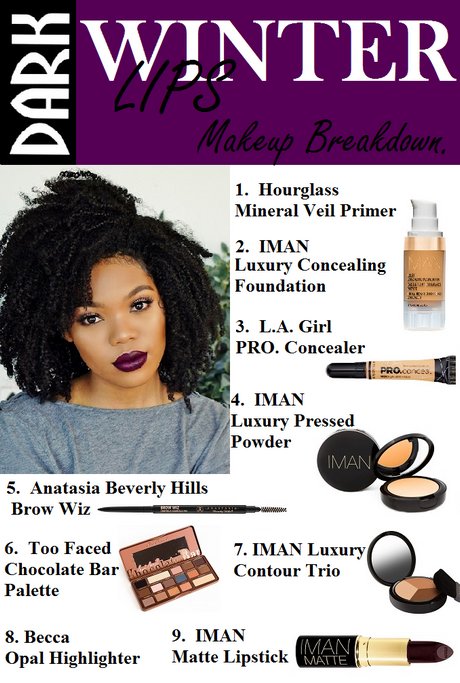 makeup-tutorial-for-black-women-lipstick-99 Make - up tutorial voor zwarte vrouwen lippenstift