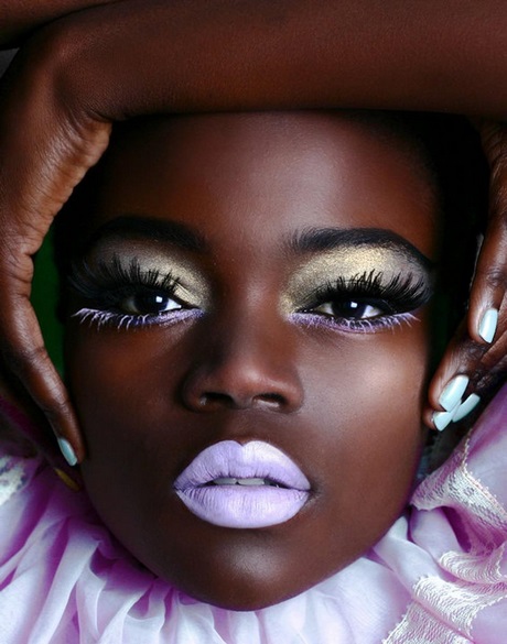 makeup-tutorial-for-black-women-lipstick-99_3 Make - up tutorial voor zwarte vrouwen lippenstift