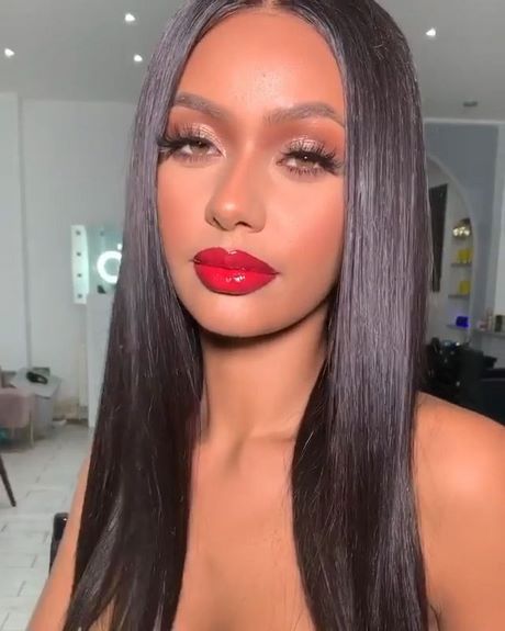 makeup-tutorial-for-black-women-lipstick-99_6 Make - up tutorial voor zwarte vrouwen lippenstift