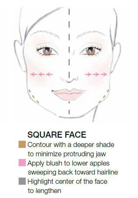 makeup-tutorial-for-square-face-22_14 Make - up tutorial voor vierkant gezicht