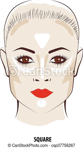 makeup-tutorial-for-square-face-22_3 Make - up tutorial voor vierkant gezicht