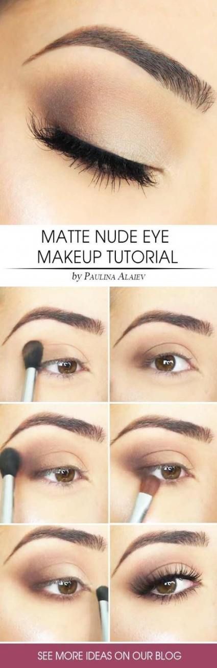 matte-eye-makeup-tutorial-55_15 Matte oog make-up tutorial