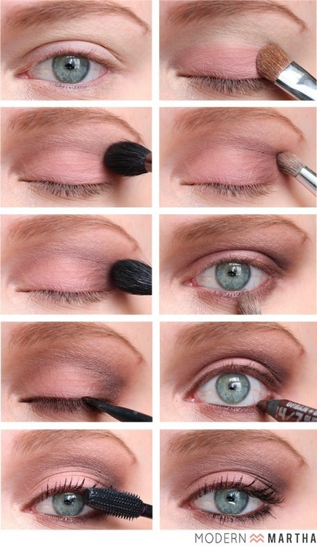 matte-makeup-tutorial-for-brown-eyes-77_16 Matte make - up tutorial voor bruine ogen