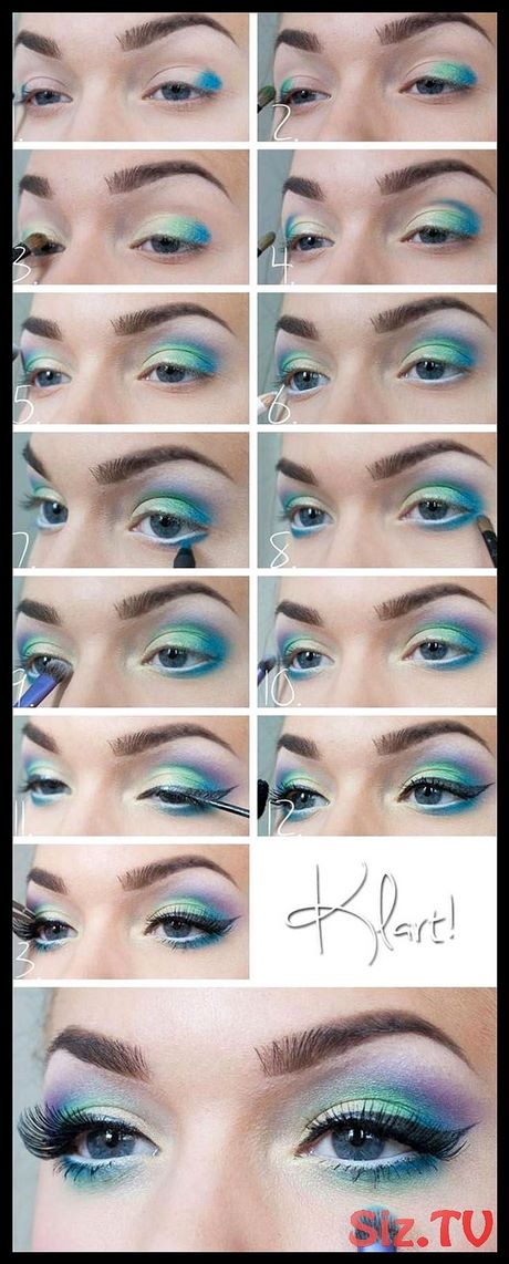 mermaid-eyes-makeup-tutorial-49_3 Zeemeermin ogen make-up tutorial