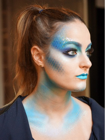 mermaid-inspired-makeup-tutorial-93 Mermaid geïnspireerde make-up tutorial