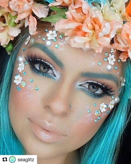 mermaid-inspired-makeup-tutorial-93_4 Mermaid geïnspireerde make-up tutorial