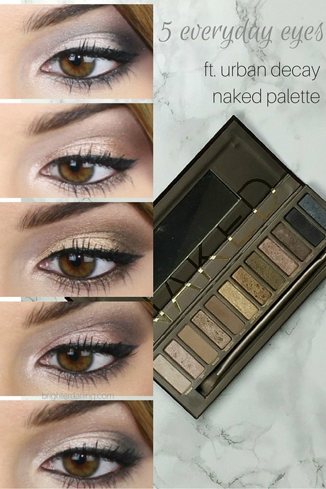 Naakte ogen make-up tutorial