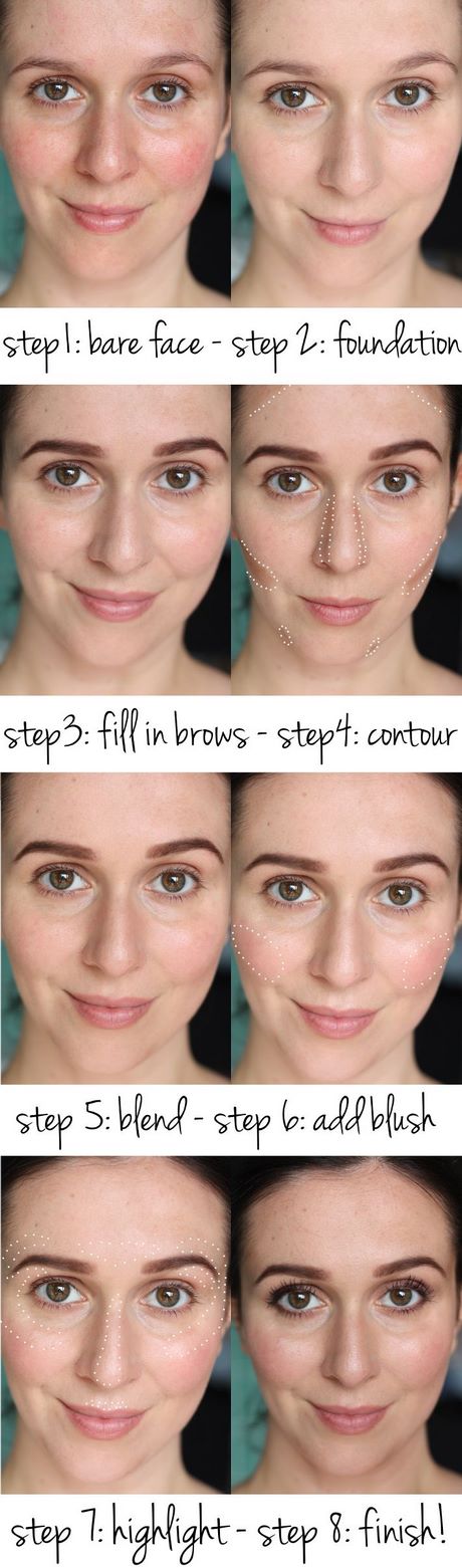 natural-contour-makeup-tutorial-74_2 Natuurlijke contour make-up tutorial