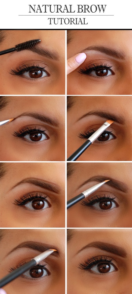 natural-eyebrows-makeup-tutorial-19 Natuurlijke wenkbrauwen make-up tutorial