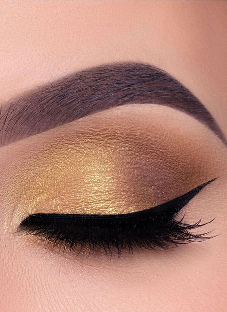 natural-gold-eye-makeup-tutorial-54 Natuurlijke Gouden Oog make-up tutorial