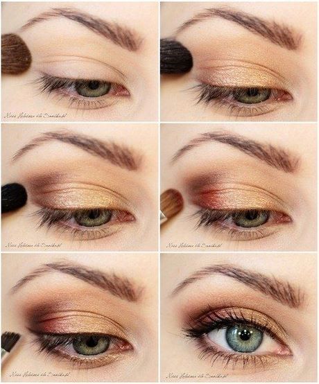 natural-gold-eye-makeup-tutorial-54_10 Natuurlijke Gouden Oog make-up tutorial