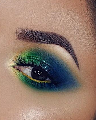 peacock-eyes-makeup-tutorial-56 Peacock eyes make-up tutorial