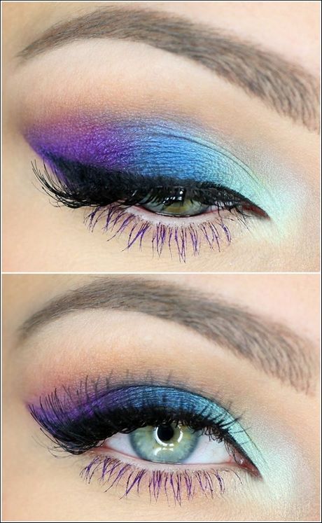 peacock-eyes-makeup-tutorial-56_10 Peacock eyes make-up tutorial