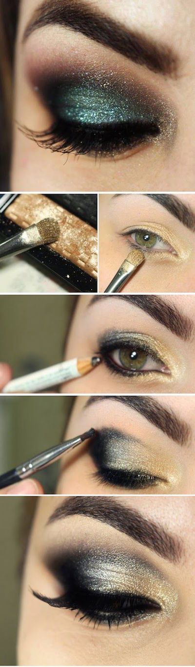 peacock-eyes-makeup-tutorial-56_14 Peacock eyes make-up tutorial