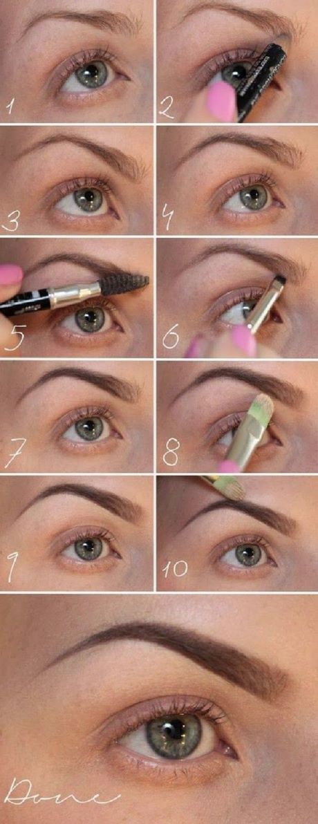 perfect-eyebrows-makeup-tutorial-71_16 Perfecte wenkbrauwen make-up tutorial
