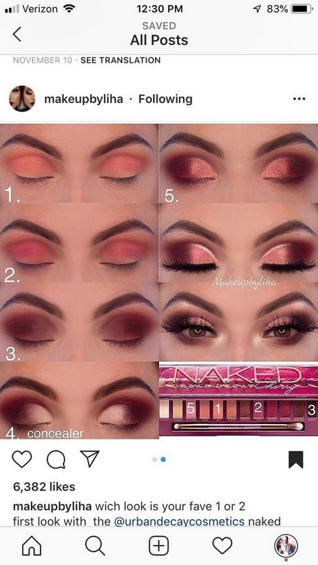 pink-and-brown-eye-makeup-tutorial-73_9 Roze en bruine oog make-up tutorial