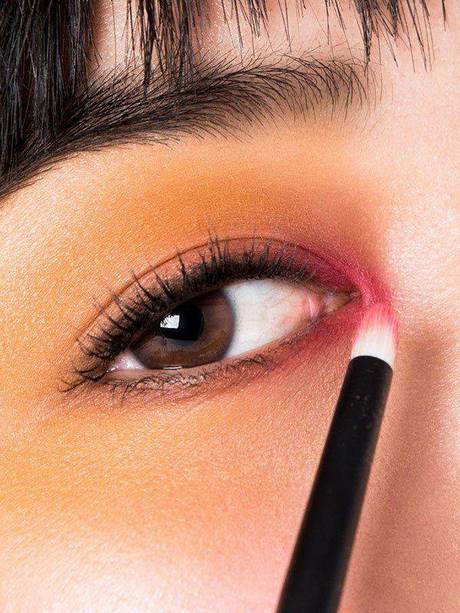 pink-and-orange-makeup-tutorial-23_10 Roze en oranje make-up tutorial