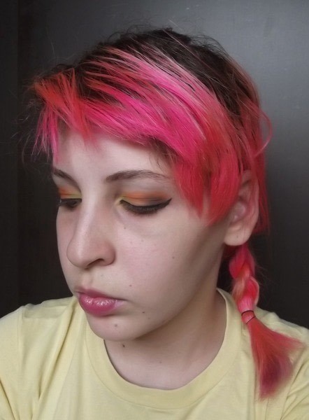pink-and-orange-makeup-tutorial-23_11 Roze en oranje make-up tutorial