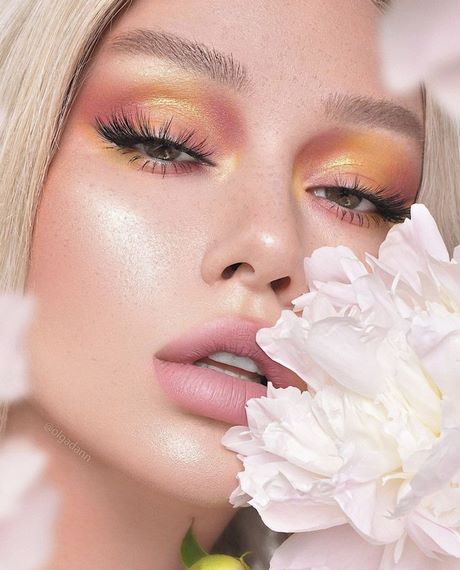 pink-and-orange-makeup-tutorial-23_12 Roze en oranje make-up tutorial