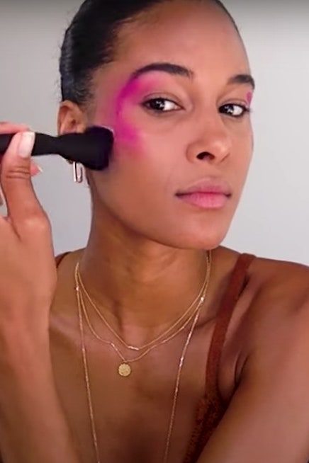 pink-and-orange-makeup-tutorial-23_6 Roze en oranje make-up tutorial