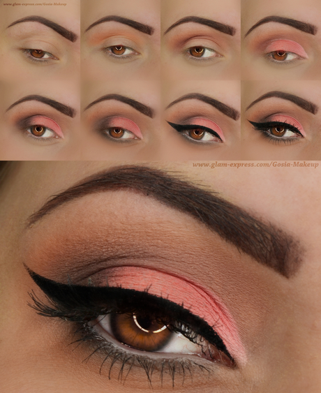 pink-and-orange-makeup-tutorial-23_9 Roze en oranje make-up tutorial