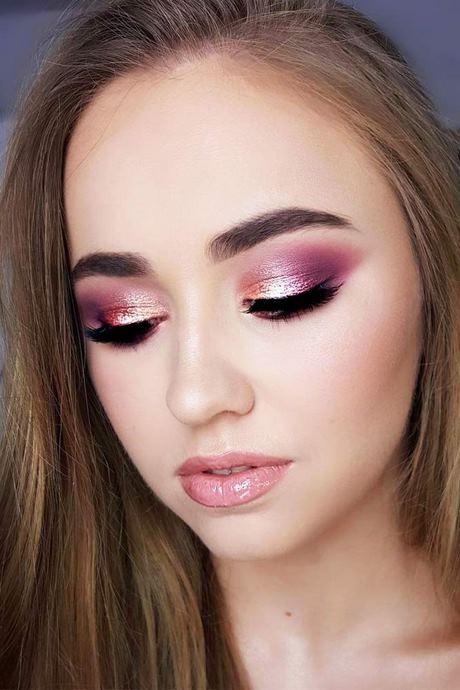 pink-gold-eye-makeup-tutorial-91_13 Roze Gouden Oog make-up tutorial