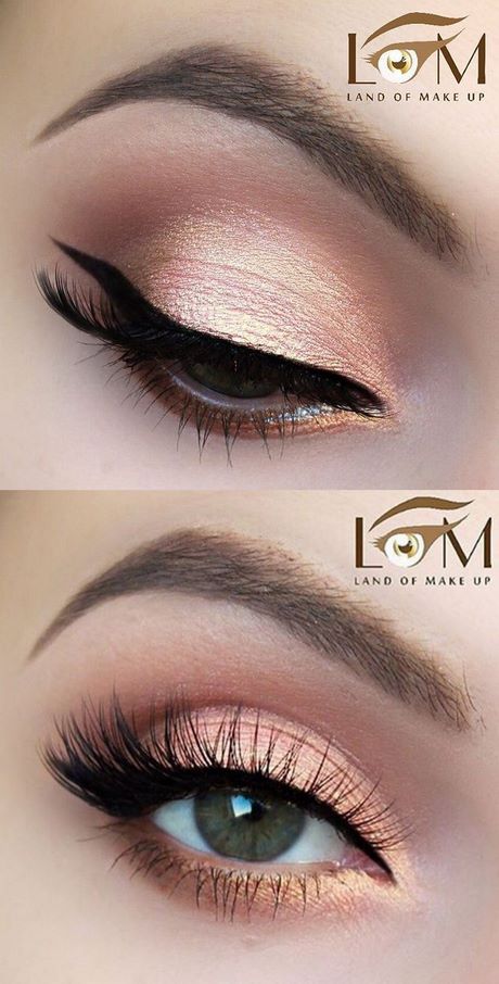 pink-gold-eye-makeup-tutorial-91_16 Roze Gouden Oog make-up tutorial