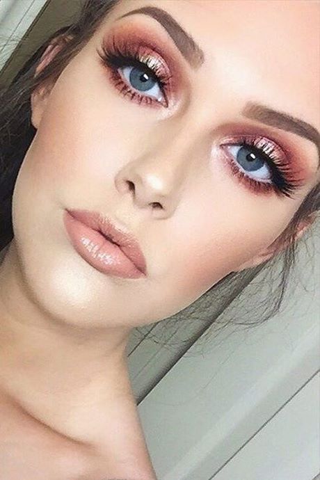pink-gold-eye-makeup-tutorial-91_9 Roze Gouden Oog make-up tutorial