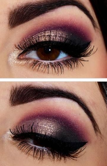 purple-eye-makeup-tutorial-for-brown-eyes-60_15 Paarse oog make - up tutorial voor bruine ogen