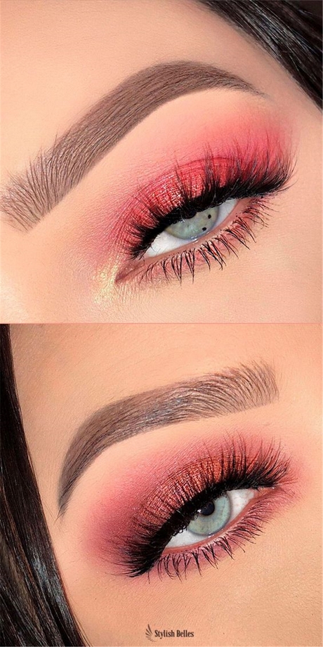 red-glitter-makeup-tutorial-67_2 Rode glitter make-up tutorial