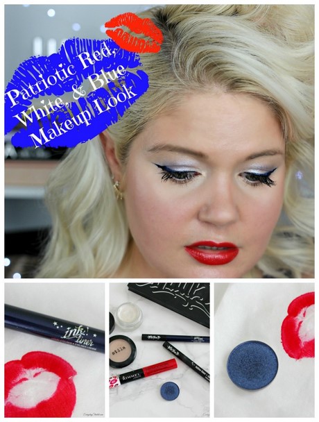 red-white-blue-makeup-tutorial-14_12 Rood wit blauw make-up tutorial