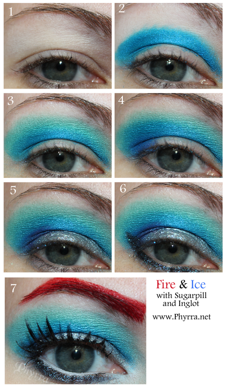 red-white-blue-makeup-tutorial-14_3 Rood wit blauw make-up tutorial