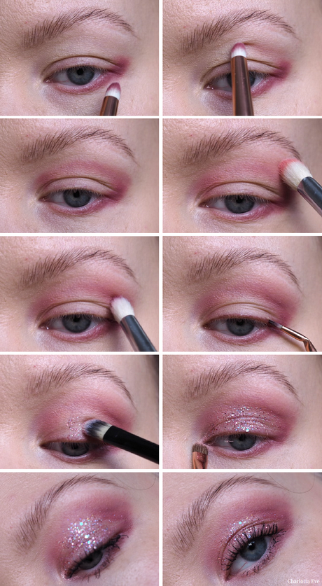 simple-pink-eye-makeup-tutorial-89 Eenvoudige roze oog make-up tutorial