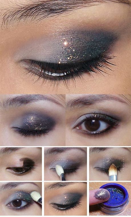 sparkly-eye-makeup-tutorial-93_20 Sparkly eye make-up tutorial