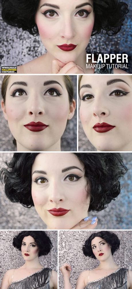 vintage-1920s-makeup-tutorial-61_10 Vintage 1920 ' s make-up tutorial