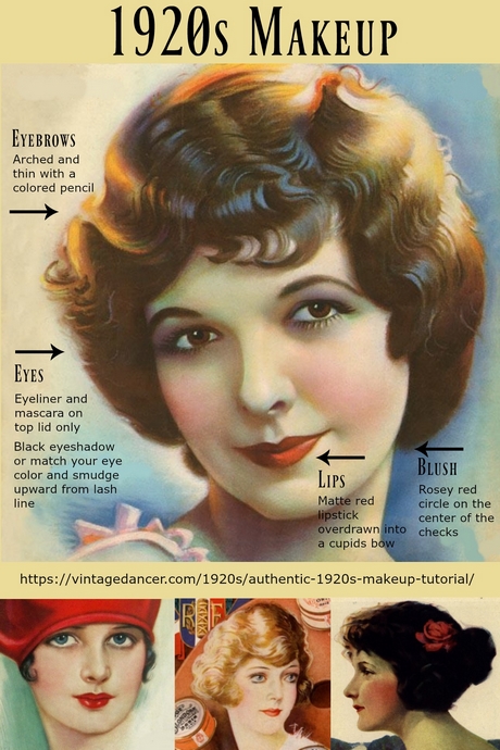 vintage-1920s-makeup-tutorial-61_16 Vintage 1920 ' s make-up tutorial