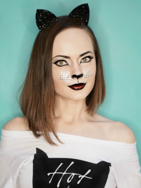 white-leopard-makeup-tutorial-48_17 White leopard make-up tutorial
