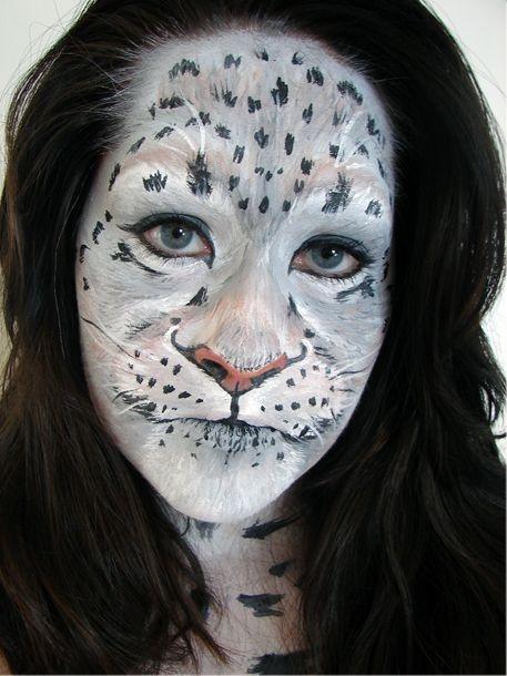 white-leopard-makeup-tutorial-48_6 White leopard make-up tutorial