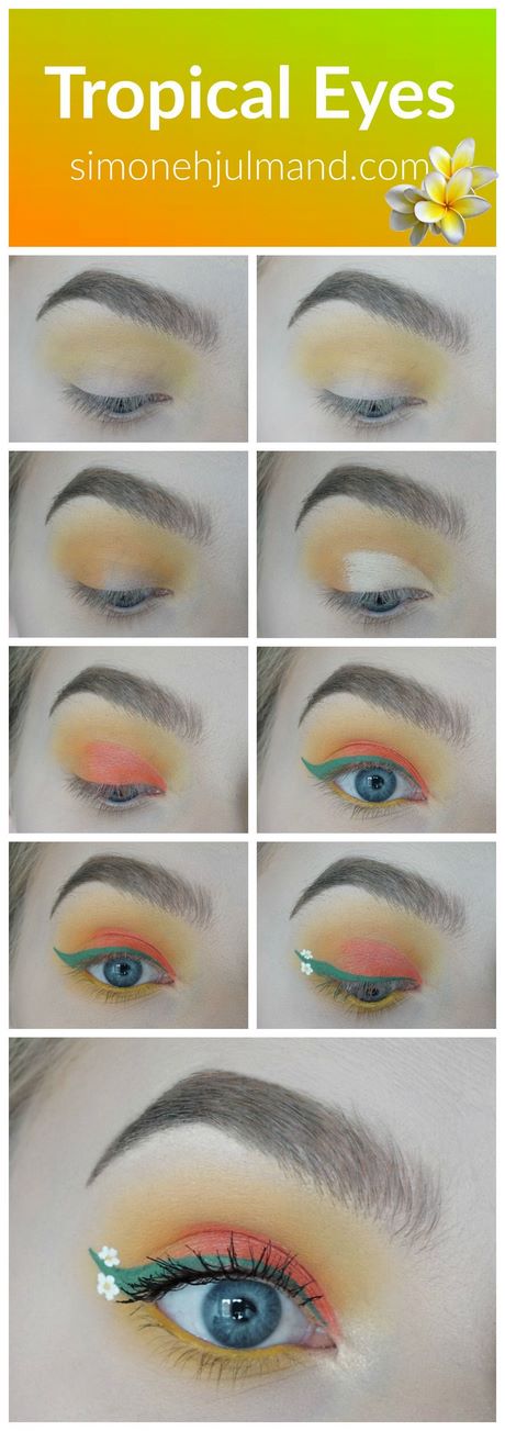 yellow-eyeshadow-makeup-tutorial-00_12 Gele oogschaduw make-up tutorial