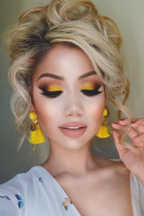yellow-eyeshadow-makeup-tutorial-00_18 Gele oogschaduw make-up tutorial